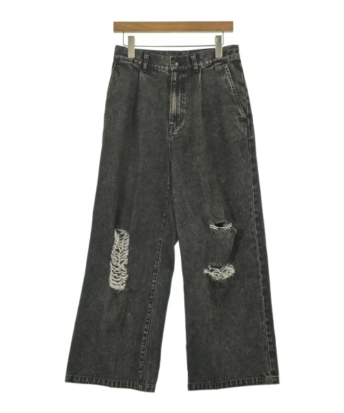 TK(ティーケー)デニムパンツ 黒 サイズ:S/2200667076129