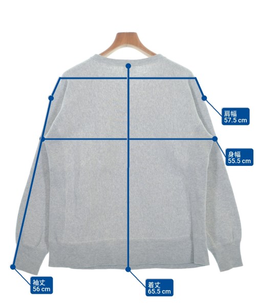 Pilgrim surf+Supply（ピルグリムサーフサプライ）スウェット グレー サイズ:S メンズ/2200622919102