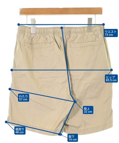 Pilgrim surf+Supply（ピルグリムサーフサプライ）ショートパンツ ベージュ サイズ:M メンズ/2200636571112