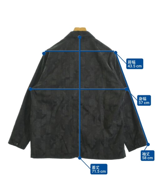 Pilgrim surf+Supply（ピルグリムサーフサプライ）カジュアルジャケット グレー サイズ:S メンズ/2200623767030