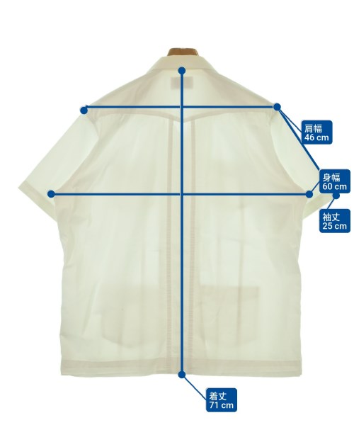 Pilgrim surf+Supply（ピルグリムサーフサプライ）カジュアルシャツ 白 サイズ:M メンズ/2200632950218