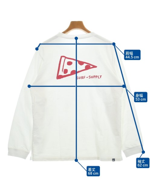 Pilgrim surf+Supply（ピルグリムサーフサプライ）Tシャツ・カットソー 白 サイズ:M メンズ/2200618259045