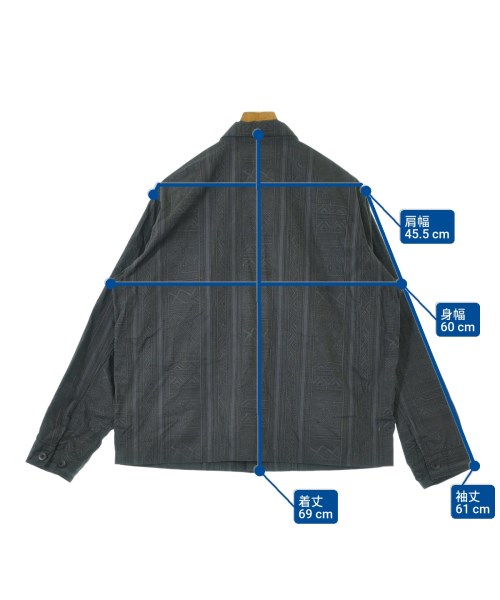 Pilgrim surf+Supply（ピルグリムサーフサプライ）ミリタリーブルゾン グレー サイズ:S メンズ/2200619935030