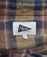 Pilgrim surf+Supply（ピルグリムサーフサプライ）カジュアルシャツ 茶 サイズ:M メンズ/2200674447073