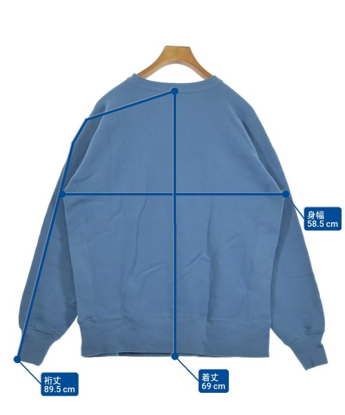 Pilgrim surf+Supply（ピルグリムサーフサプライ）スウェット 青 サイズ:M メンズ/2200674447080
