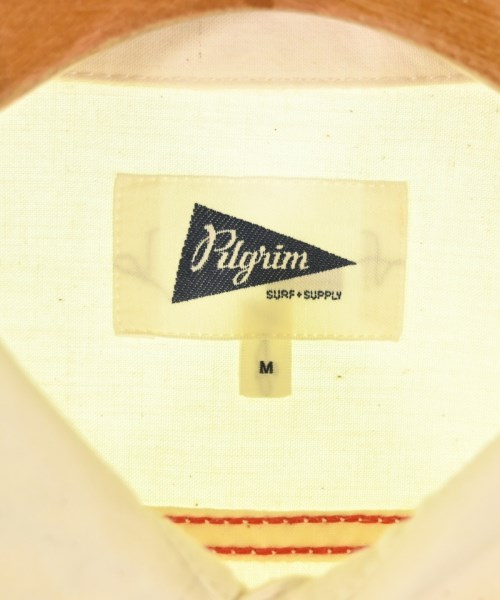 Pilgrim surf+Supply（ピルグリムサーフサプライ）カジュアルシャツ 白 サイズ:M メンズ/2200694374052