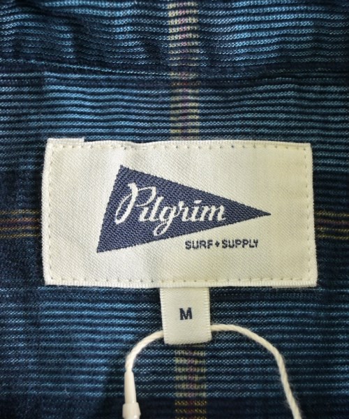 Pilgrim surf+Supply（ピルグリムサーフサプライ）カジュアルシャツ 青 サイズ:M メンズ/2200695911249