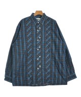 Pilgrim surf+Supply（ピルグリムサーフサプライ）カジュアルシャツ 青 サイズ:M メンズ/2200695911249