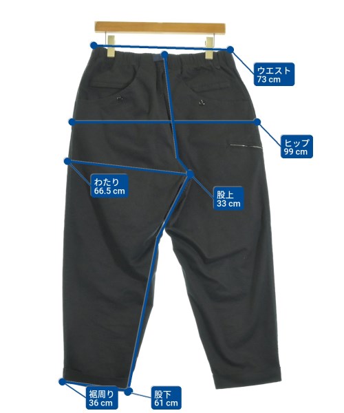 Pilgrim surf+Supply（ピルグリムサーフサプライ）チノパン 黒 サイズ:S メンズ/2200700592029