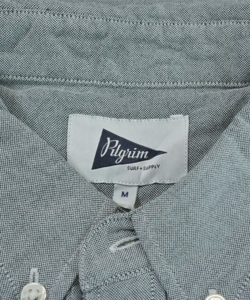 Pilgrim surf+Supply（ピルグリムサーフサプライ）カジュアルシャツ 青 サイズ:M メンズ/2200646993089