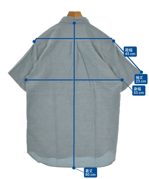 Pilgrim surf+Supply（ピルグリムサーフサプライ）カジュアルシャツ 青 サイズ:M メンズ/2200646993089