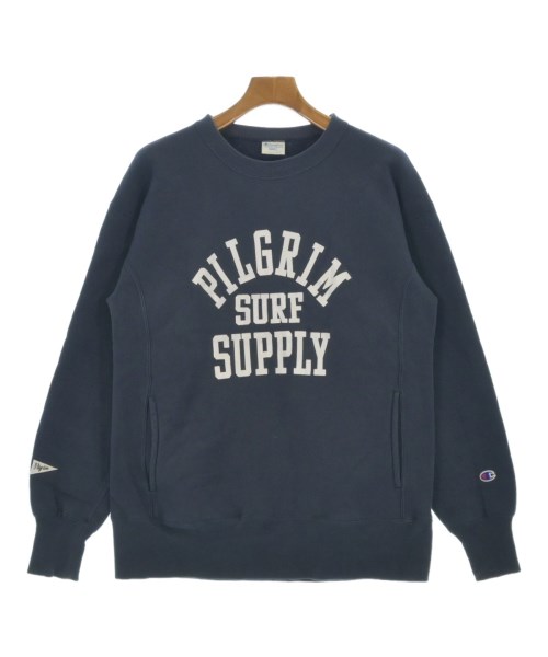 Pilgrim surf+Supply(ピルグリムサーフサプライ)スウェット 紺 サイズ:S/2200660345017