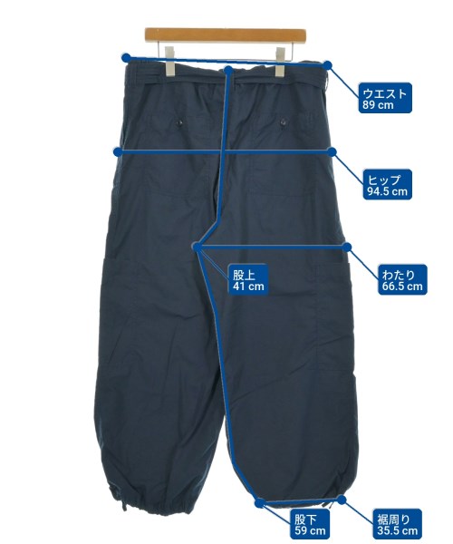 Pilgrim surf+Supply（ピルグリムサーフサプライ）カーゴパンツ 紺 サイズ:0(XS位) メンズ/2200660345062