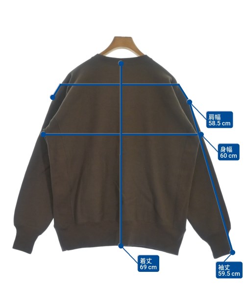 Pilgrim surf+Supply（ピルグリムサーフサプライ）スウェット 茶 サイズ:M メンズ/2200649916023