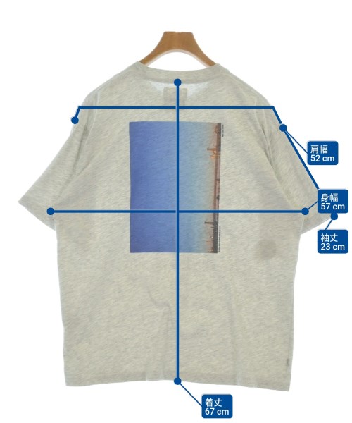 Pilgrim surf+Supply（ピルグリムサーフサプライ）Tシャツ・カットソー グレー サイズ:L メンズ/2200652793086