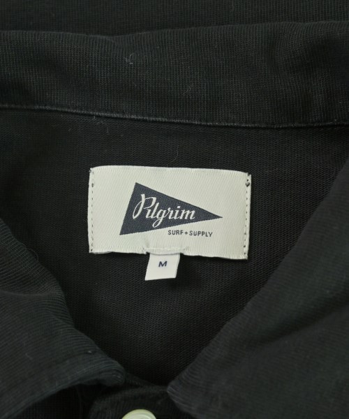 Pilgrim surf+Supply（ピルグリムサーフサプライ）ポロシャツ 黒 サイズ:M メンズ/2200703174062