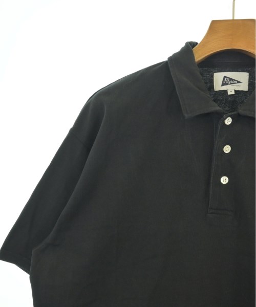 Pilgrim surf+Supply（ピルグリムサーフサプライ）ポロシャツ 黒 サイズ:M メンズ/2200703174062