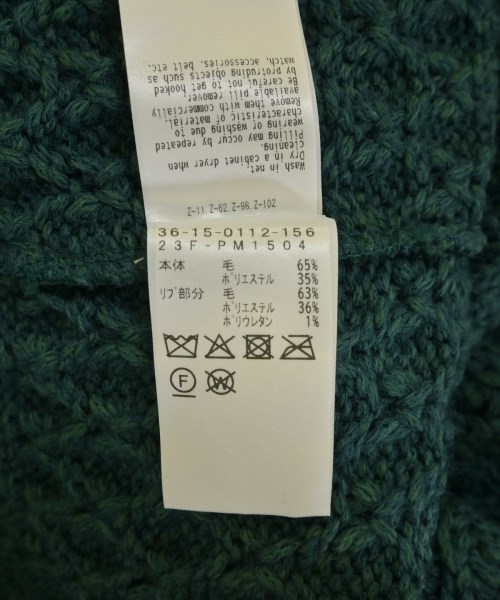 Pilgrim surf+Supply（ピルグリムサーフサプライ）ニット・セーター 緑 サイズ:XL メンズ/2200709525028