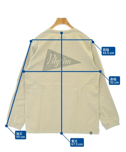 Pilgrim surf+Supply（ピルグリムサーフサプライ）Tシャツ・カットソー ベージュ サイズ:M メンズ/2200663861217