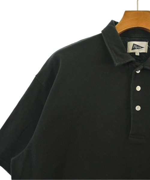 Pilgrim surf+Supply（ピルグリムサーフサプライ）ポロシャツ 黒 サイズ:L メンズ/2200666335029