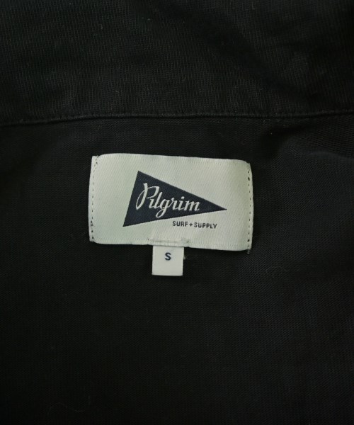 Pilgrim surf+Supply（ピルグリムサーフサプライ）ポロシャツ 黒 サイズ:S メンズ/2200682961202