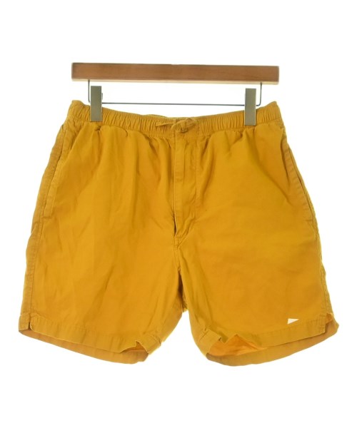 Pilgrim surf+Supply(ピルグリムサーフサプライ)ショートパンツ 黄 サイズ:M/2200682961349