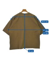bukht（ブフト）Tシャツ・カットソー 茶 サイズ:3(L位) メンズ/2200502178698