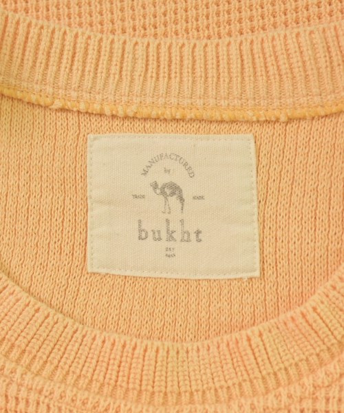 bukht（ブフト）Tシャツ・カットソー オレンジ サイズ:1(M位) メンズ/2200610701368