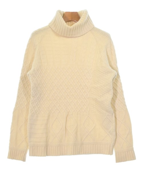 bukht(ブフト)ニット・セーター 白 サイズ:S/2200672990038