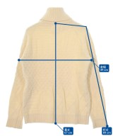 bukht（ブフト）ニット・セーター 白 サイズ:S メンズ/2200672990038