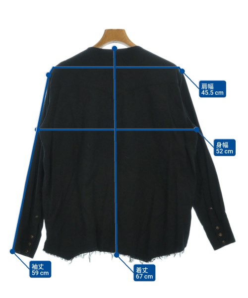 bukht（ブフト）カジュアルシャツ 紺 サイズ:1(S位) メンズ/2200666133397