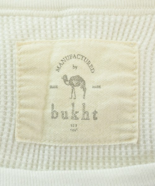 bukht（ブフト）Tシャツ・カットソー 白 サイズ:M メンズ/2200685831076