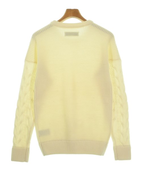 1piu1uguale3（ウノピゥウノウグァーレトレ）ニット・セーター 白 サイズ:S メンズ/2200644081054