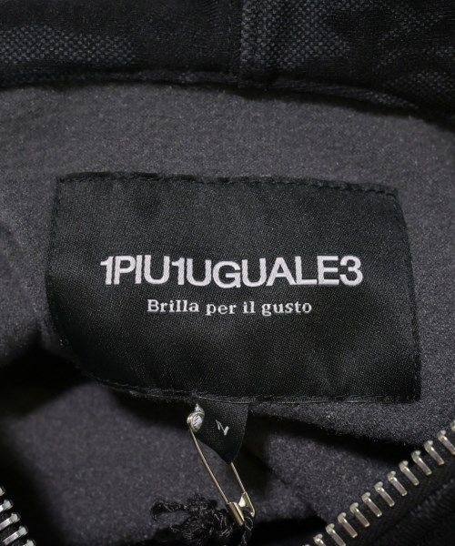 1piu1uguale3（ウノピゥウノウグァーレトレ）パーカー グレー サイズ:M メンズ/2200627570049
