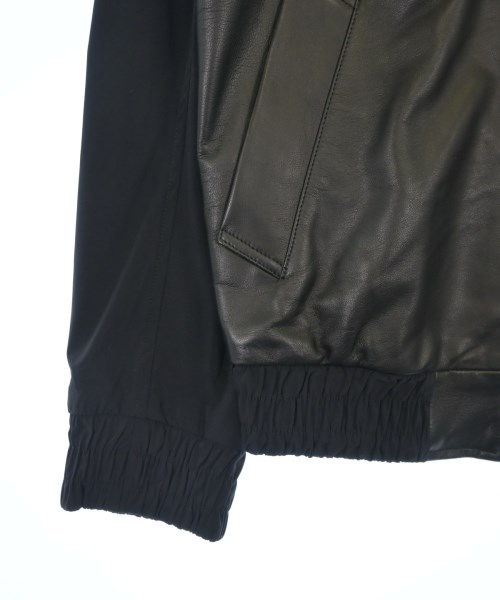 1piu1uguale3（ウノピゥウノウグァーレトレ）ブルゾン 黒 サイズ:5(L位) メンズ/2200632708116