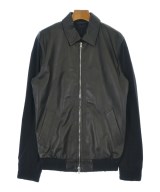 1piu1uguale3（ウノピゥウノウグァーレトレ）ブルゾン 黒 サイズ:5(L位) メンズ/2200632708116