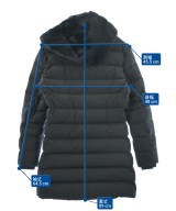 1piu1uguale3（ウノピゥウノウグァーレトレ）ダウンコート 黒 サイズ:4(M位) レディース/2200620183048