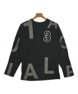 1piu1uguale3（ウノピゥウノウグァーレトレ）Tシャツ・カットソー 黒 サイズ:L メンズ/2200618683710