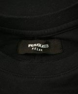 1piu1uguale3（ウノピゥウノウグァーレトレ）Tシャツ・カットソー 黒 サイズ:L メンズ/2200618683710