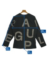 1piu1uguale3（ウノピゥウノウグァーレトレ）Tシャツ・カットソー 黒 サイズ:L メンズ/2200618683710