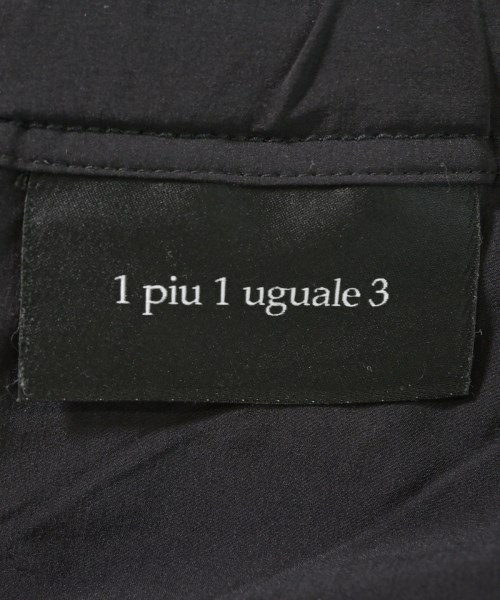 1piu1uguale3（ウノピゥウノウグァーレトレ）その他 黒 サイズ:4(M位) メンズ/2200614565102
