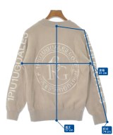 1piu1uguale3（ウノピゥウノウグァーレトレ）ニット・セーター ベージュ サイズ:2(XS位) レディース/2200668553315