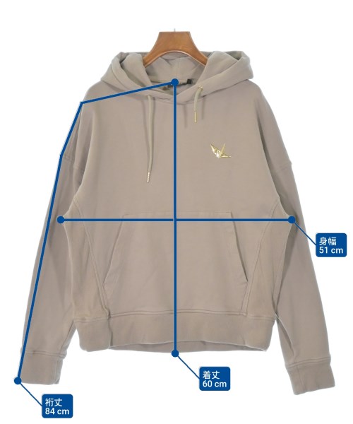 1piu1uguale3（ウノピゥウノウグァーレトレ）パーカー ベージュ サイズ:2(XS位) レディース/2200668553414