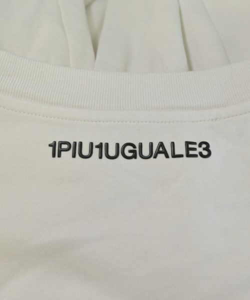 1piu1uguale3（ウノピゥウノウグァーレトレ）Tシャツ・カットソー 白 サイズ:-(M位) メンズ/2200716097013