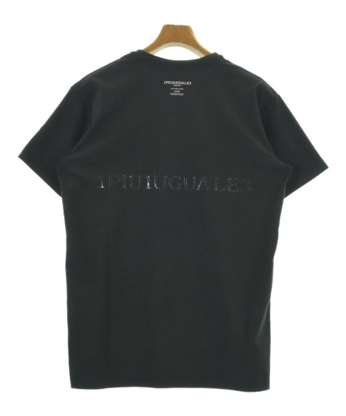 1piu1uguale3（ウノピゥウノウグァーレトレ）Tシャツ・カットソー 黒 サイズ:6(XL位) メンズ/2200706684025