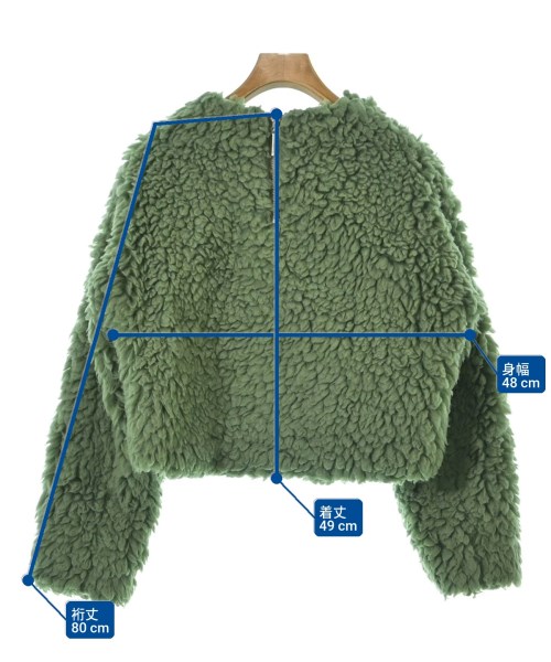 TARO HORIUCHI（タロウホリウチ）ブルゾン 緑 サイズ:1(S位) レディース/2200623343029