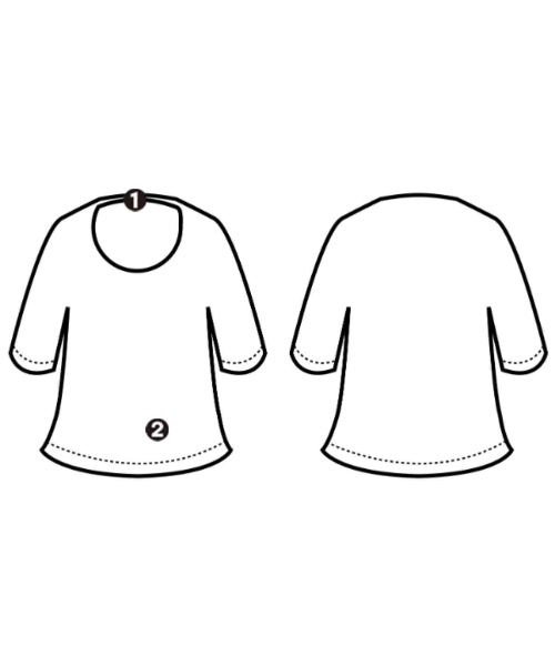 TARO HORIUCHI（タロウホリウチ）カジュアルシャツ 白 サイズ:F レディース/2200625880164