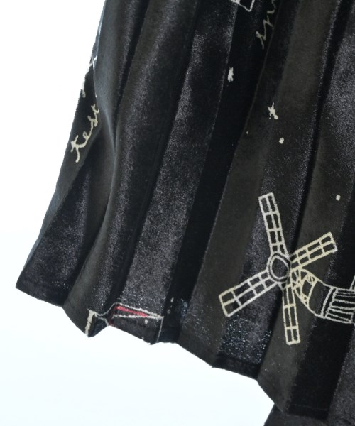 TARO HORIUCHI（タロウホリウチ）ロング・マキシ丈スカート 黒 サイズ:1(S位) レディース/2200664246235