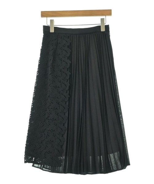 TARO HORIUCHI(タロウホリウチ)ロング・マキシ丈スカート 黒 サイズ:2(M位)/2200673633132