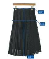 TARO HORIUCHI（タロウホリウチ）ロング・マキシ丈スカート 黒 サイズ:2(M位) レディース/2200673633132